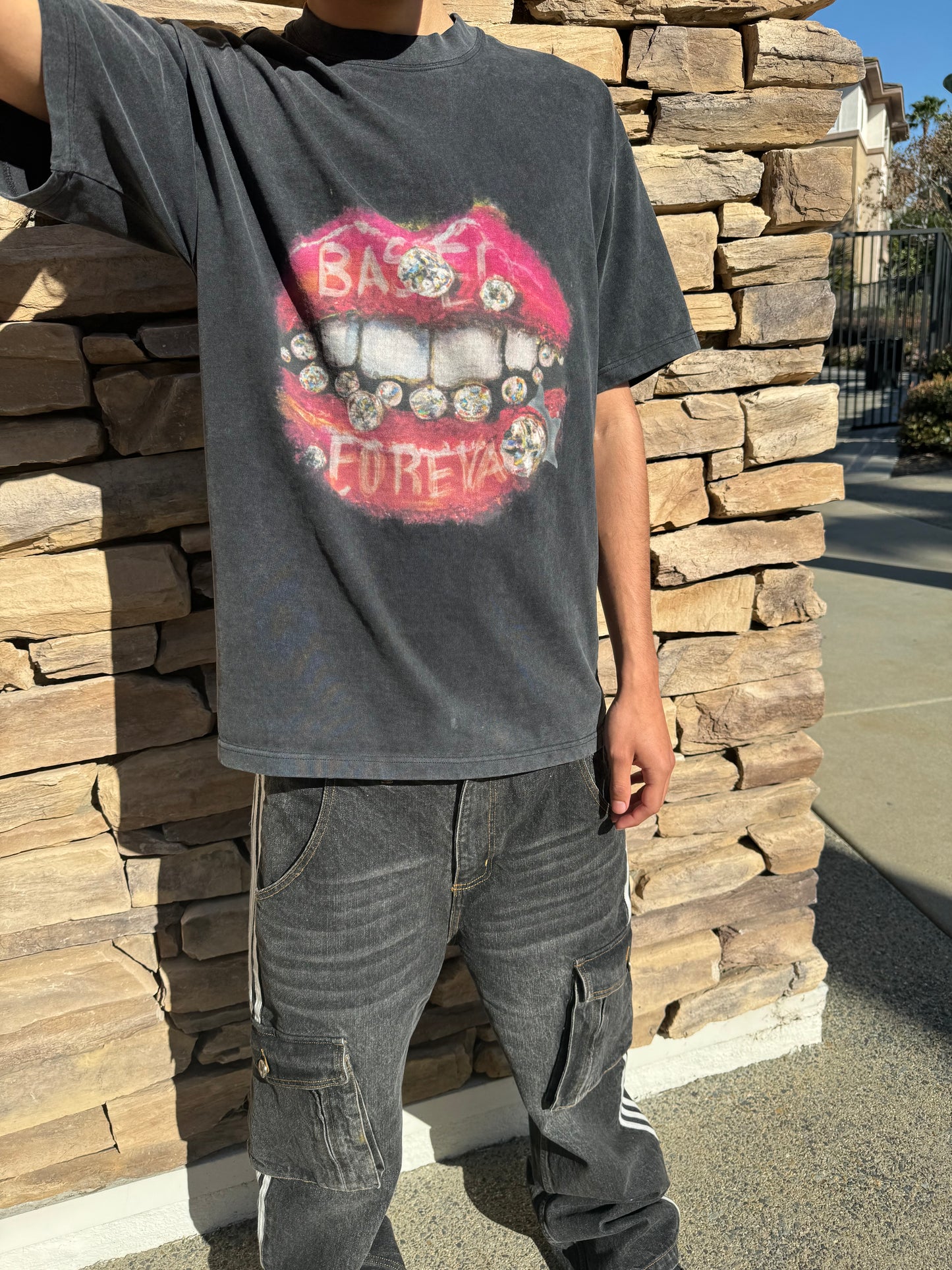 Basedforeva punk tee